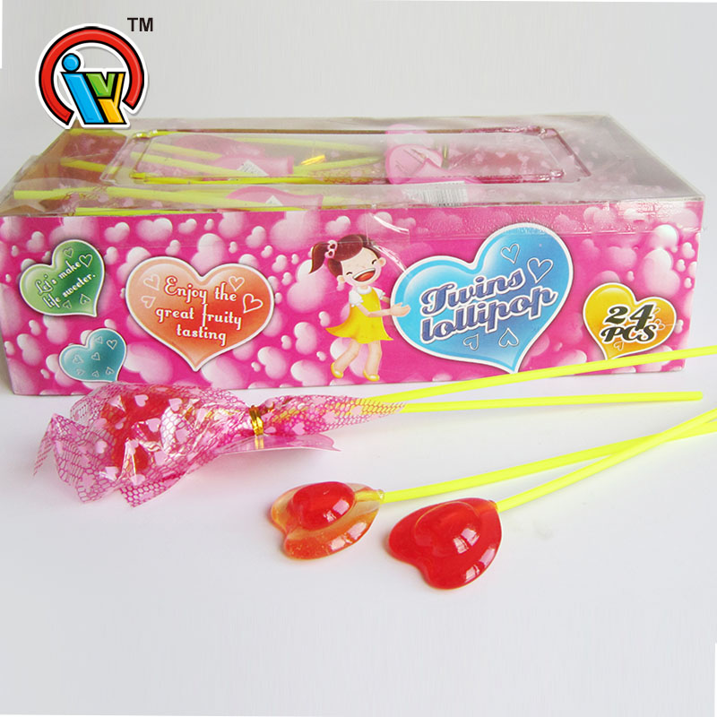 lollipop heart shape candy