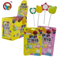 fruity lollipop candy