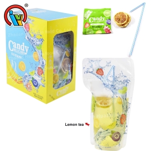 citrinos arbatos gėrimo milteliai su džiovinta citrina