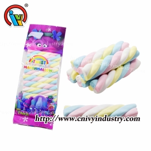 Marshmallow candy twist marshmallow saldainiai