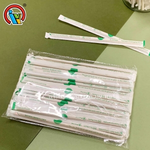 biologiškai skaidūs kompostuojami gėrimo šiaudeliai
